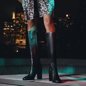 Kenneth Cole New York Justin Block-Heel Tall Boots